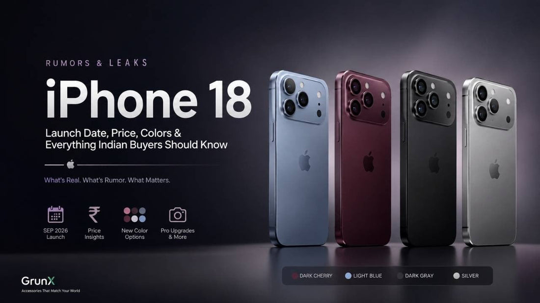 iPhone 18 rumors 2026, expected launch date in India, iPhone 18 price, new colors, Pro upgrades, leaked features, and specifications
