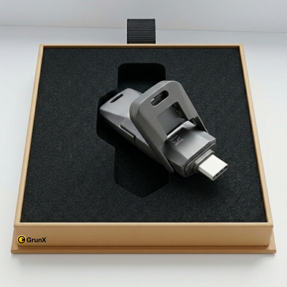 2TB Fast Data Transfer Flash Pen Drive 3 in 1 Ports - Fusion