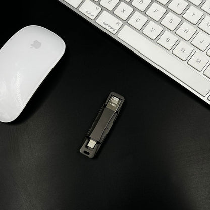 2TB Fast Data Transfer Flash Pen Drive 3 in 1 Ports - Fusion