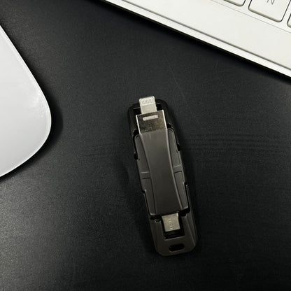 2TB Fast Data Transfer Flash Pen Drive 3 in 1 Ports - Fusion