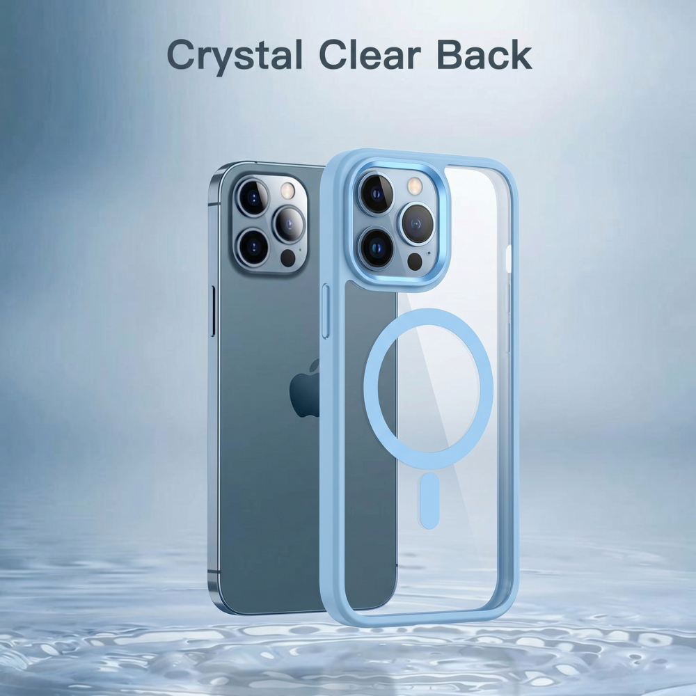 Case and Cover iPhone 12, 12 Pro Max  Blue Side view Rio GrunX in India