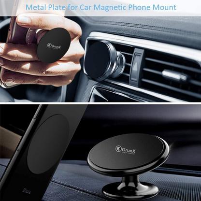 Car Mount Mobile Stand  40/45 mm Black Demonstrating Three DIfferent Ways Buzz GrunX in India