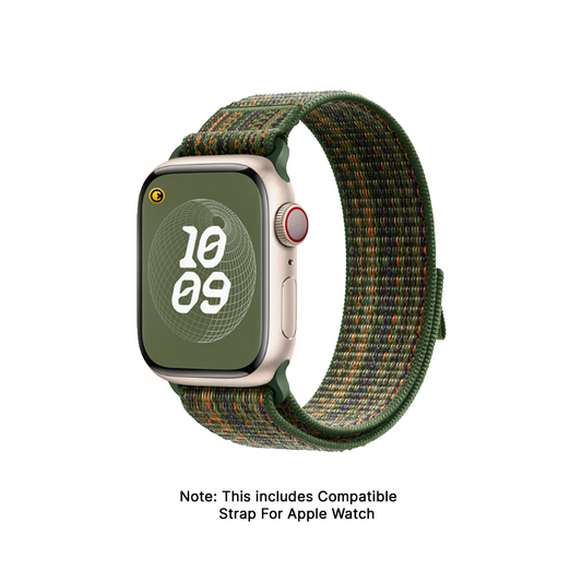 GRUNX Camouflage woven nylon Apple Watch strap sports loop adjustable band all series India