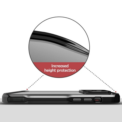 Case and Cover iPhone 14, 14 Plus, 14  Pro, 14 Pro Max  Silver Increased Height Protection Cloud Gate GrunX in India