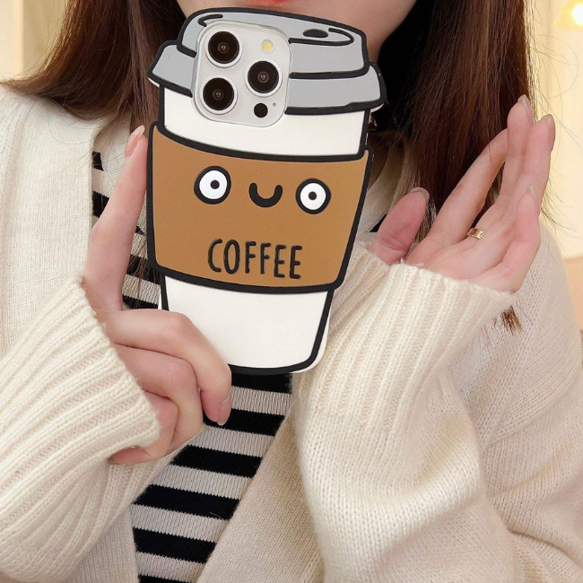 Case and Cover iPhone 14 Pro Max  Brown Mirror View Coffee GrunX in India