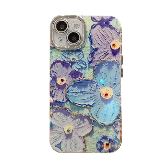 GRUNX Eliza Diamond Blue Flower iPhone case iPhone 11 11 Pro 11 Pro Max camera lens protection view India
