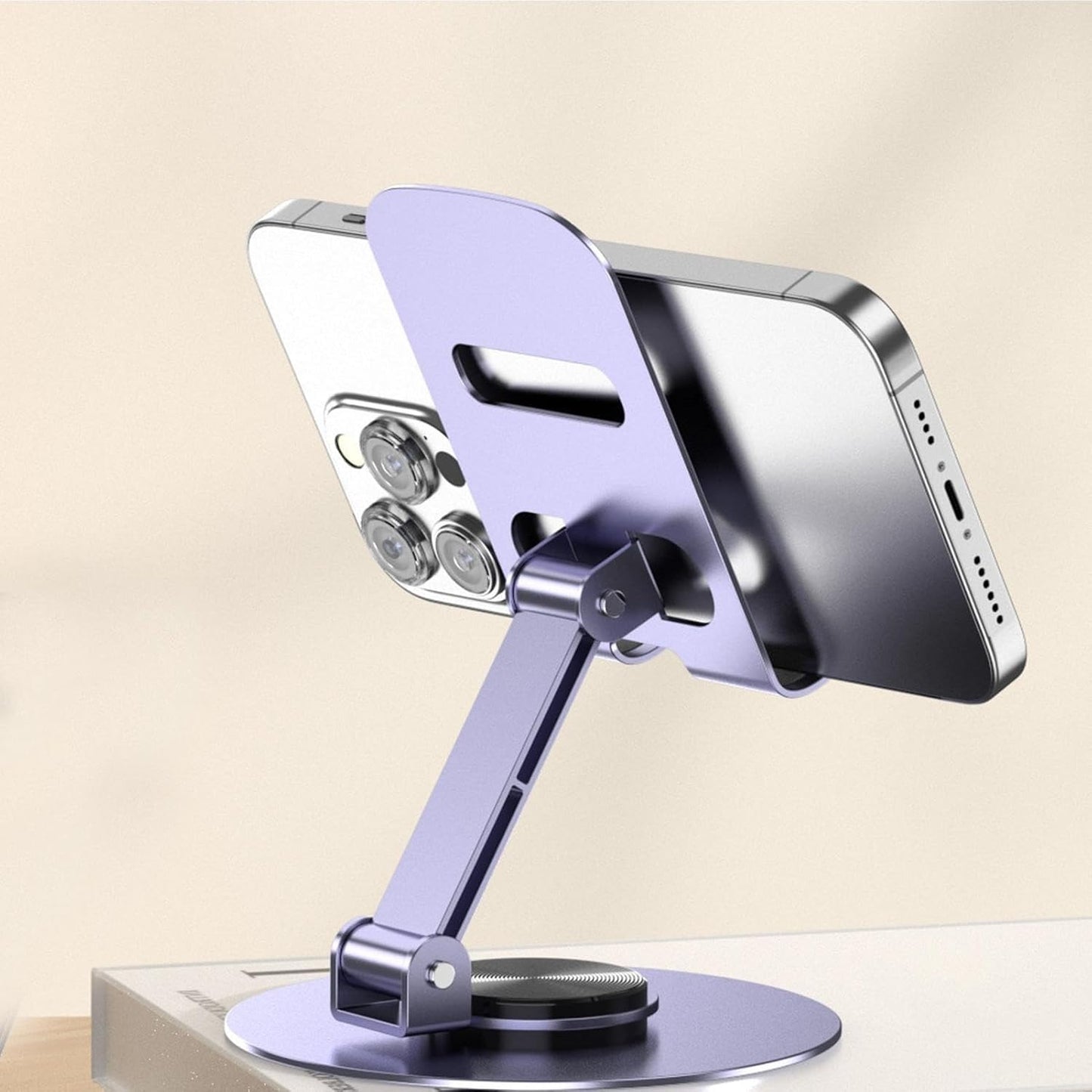 Flexo Metal Stand supporting a wide range of smartphones and tablets – available at GrunX