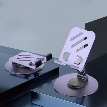 Flexo 360° Adjustable Metal Phone & Tablet Stand – Sleek design for smartphones and tablets – available at GrunX
