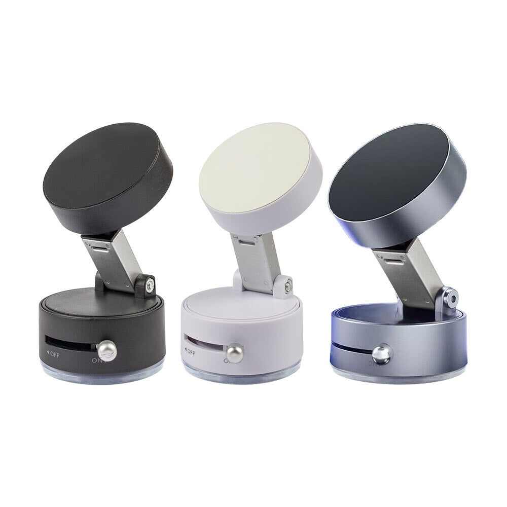 Freeze universal magnetic holder showing vacuum suction base and aluminum arm with 360-degree rotation for hands-free phone mounting India