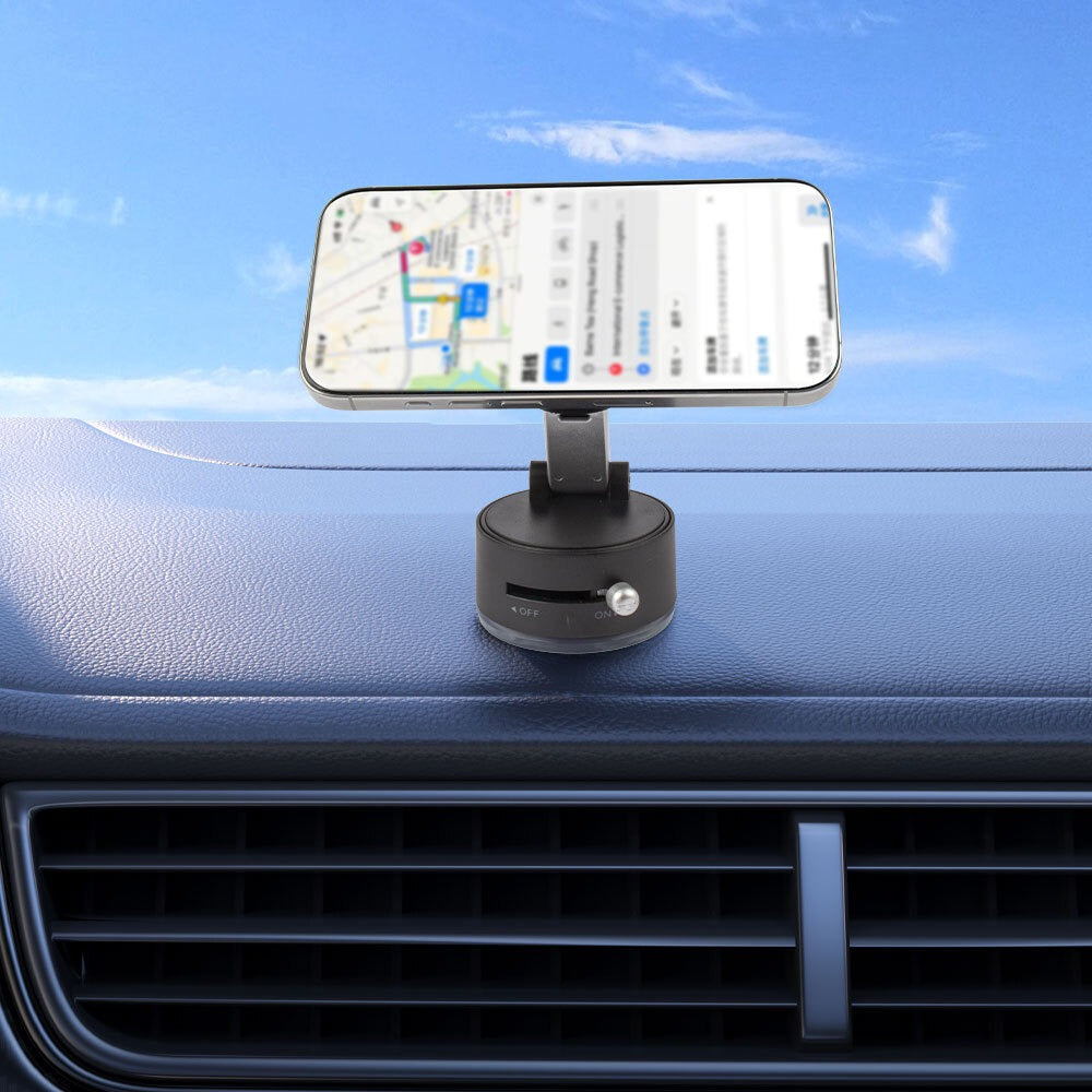 “Compact and foldable magnetic phone stand, best mounting gadget for iPhone, Samsung, and Android – available at GrunX”