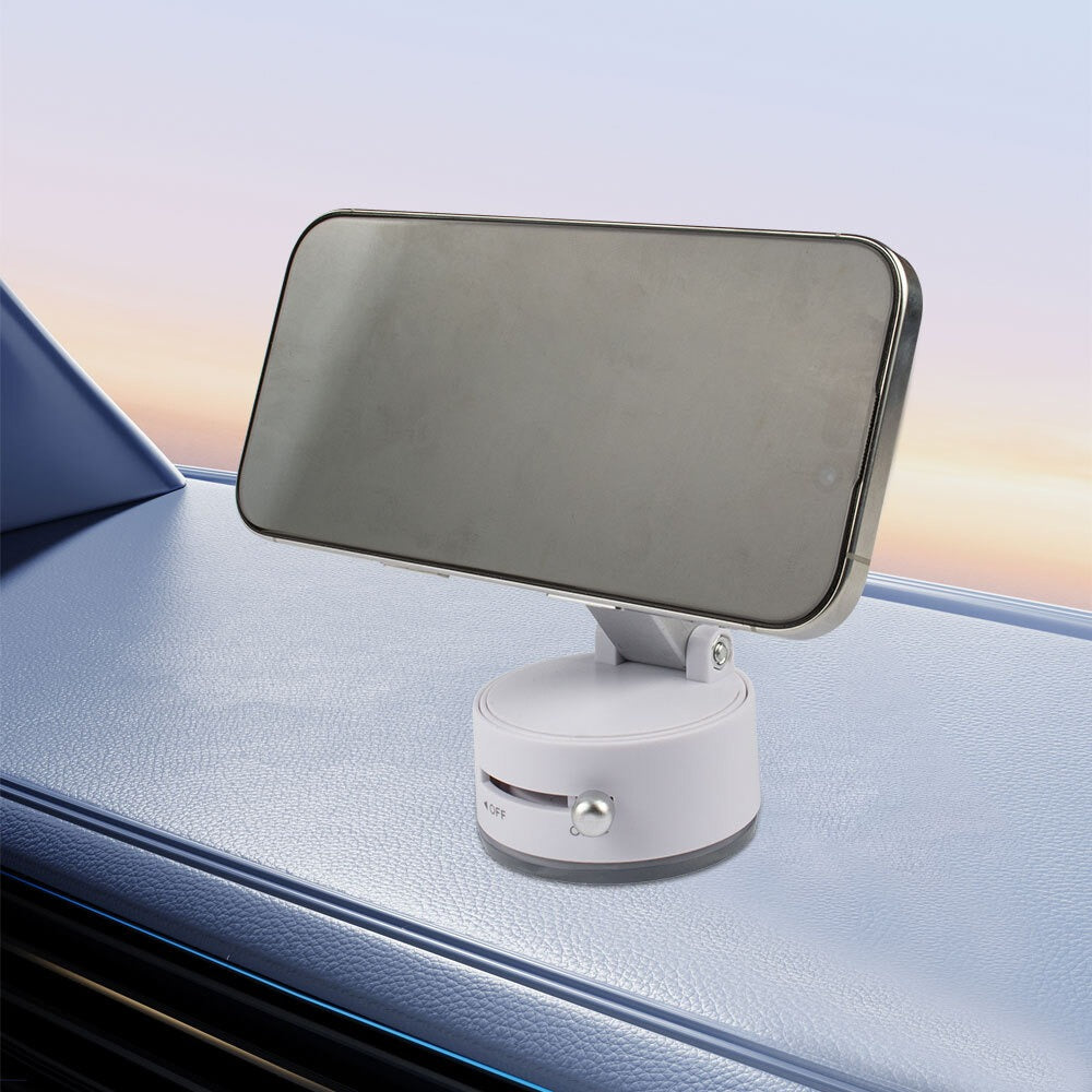 Freeze magnetic phone holder installed on car dashboard showing strong grip and flexible positioning for navigation hands-free India