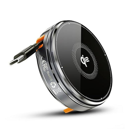 GM 3-in-1 Magnetic Qi2 Wireless Charger for iPhone