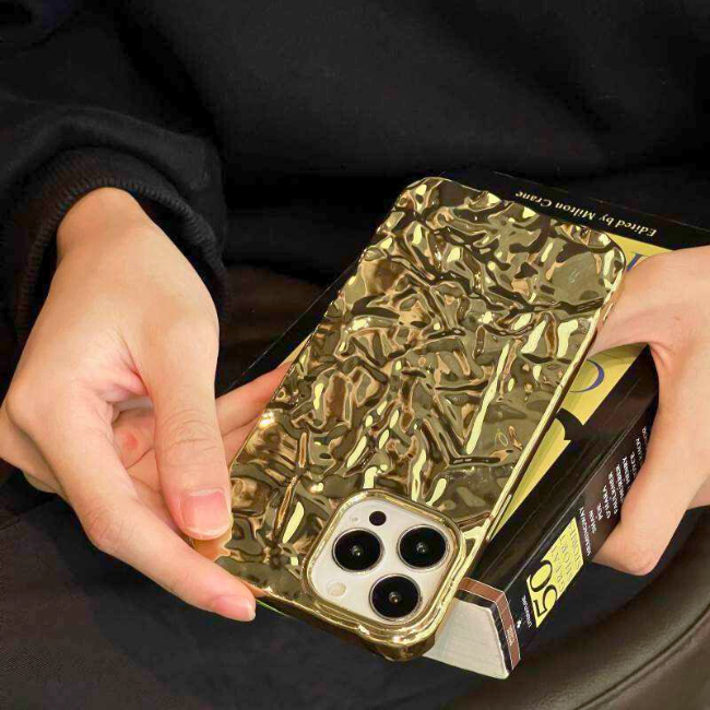 Case and Cover iPhone 13, 13 Pro Max  Golden Gold Design Goldie GrunX in India