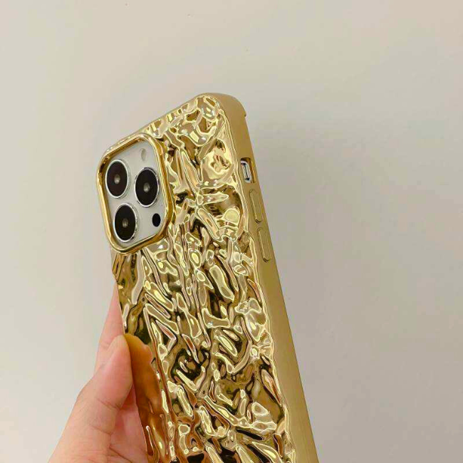 Case and Cover iPhone 14 Pro Max  Golden Side View Goldie GrunX in India