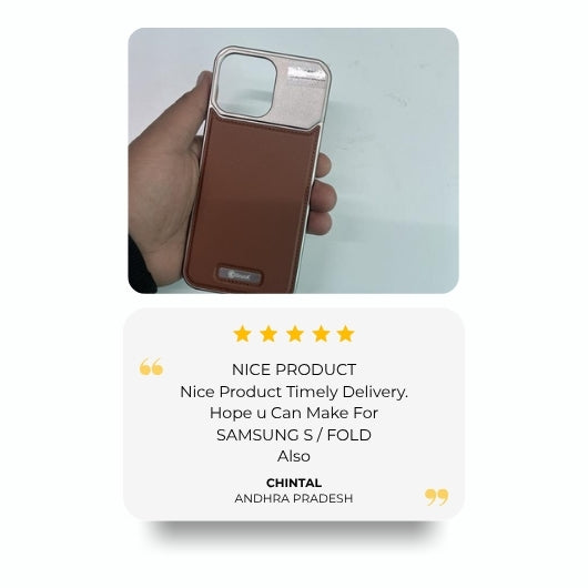 GrunX 5-Star Customer Review - Chintal from Andhra Pradesh - Premium iPhone Case Review with Timely Delivery - Nice Product Feedback