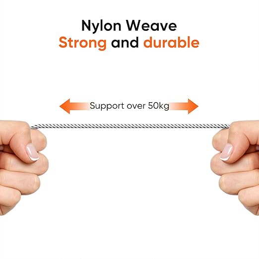 3.5mm aux cable strong and durable nylon weave braided jacket supporting over 50kg tensile strength pull test