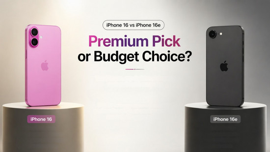 iPhone 16 vs iPhone 16e which Apple iPhone should you buy? Premium vs budget comparison on GrunX