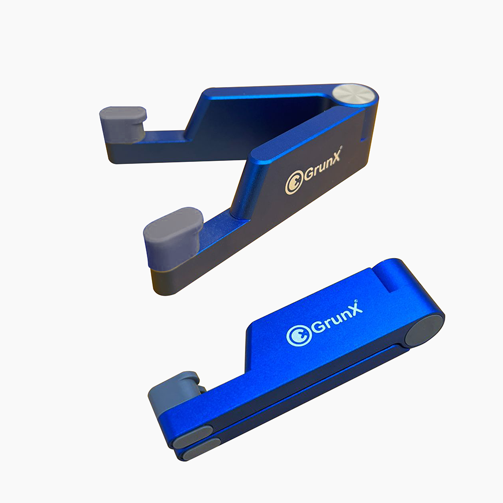 Variant Image 3: Jackie trendy desk stand folded flat showing portable travel-friendly design for students professionals India