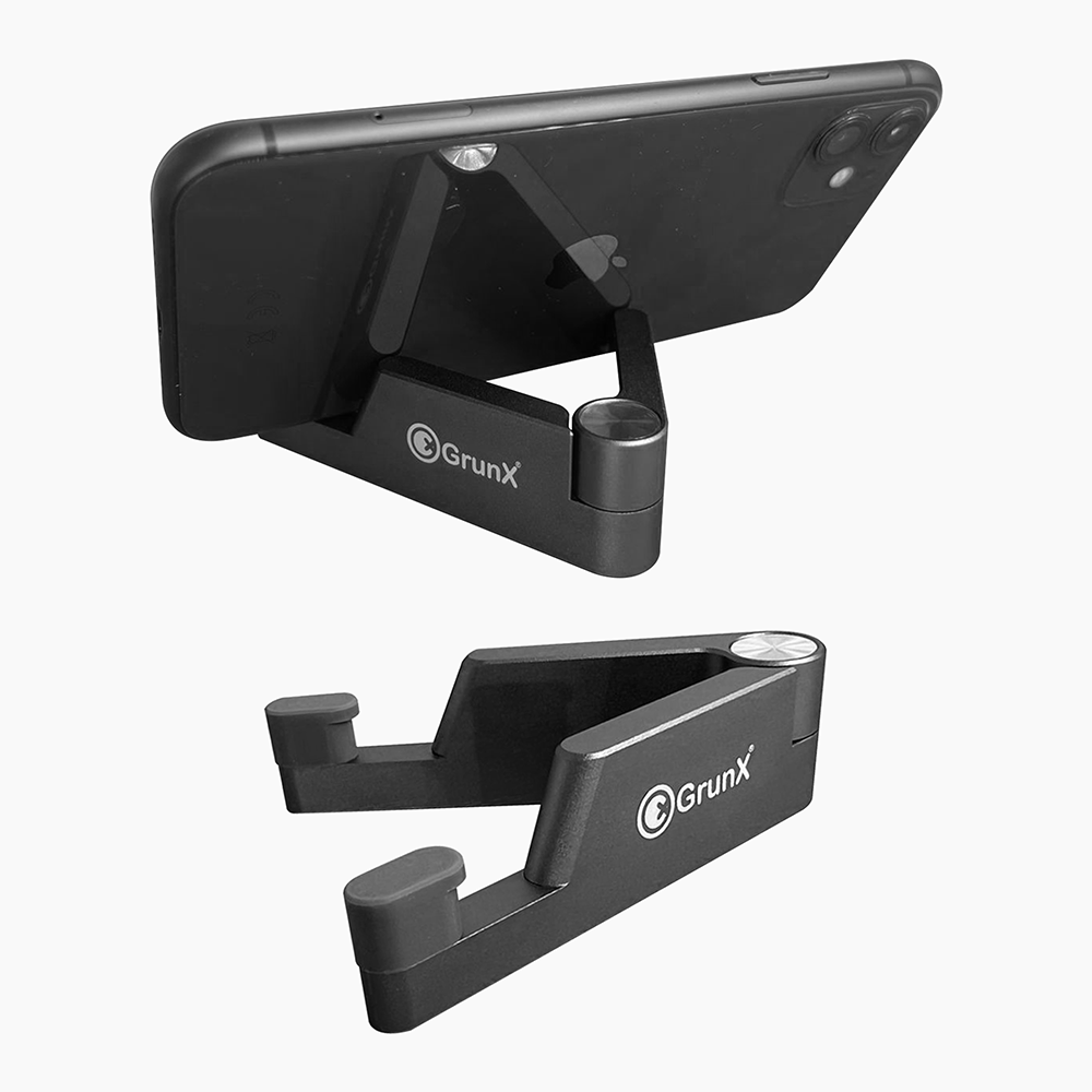 Mobile Stand and Holder Smartphones and Tablets  Adjustable Grey Stand Holding Smartphone Jackie Grunx in India