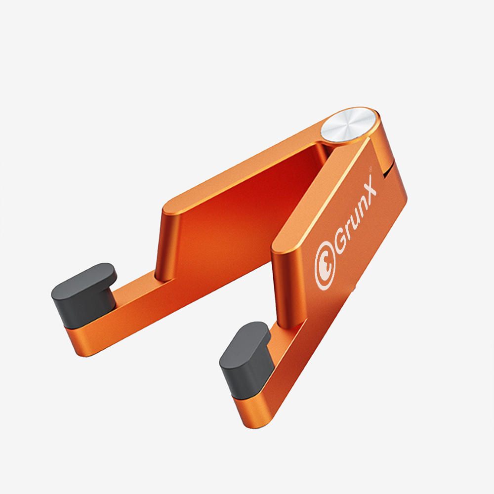 Mobile Stand and Holder Smartphones and Tablets  Adjustable Orange Foldable Phone Stand Jackie Grunx in India