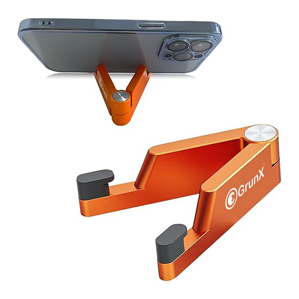 Mobile Stand and Holder Smartphones and Tablets  Adjustable Orange Stand Holding Smartphone Jackie Grunx in India