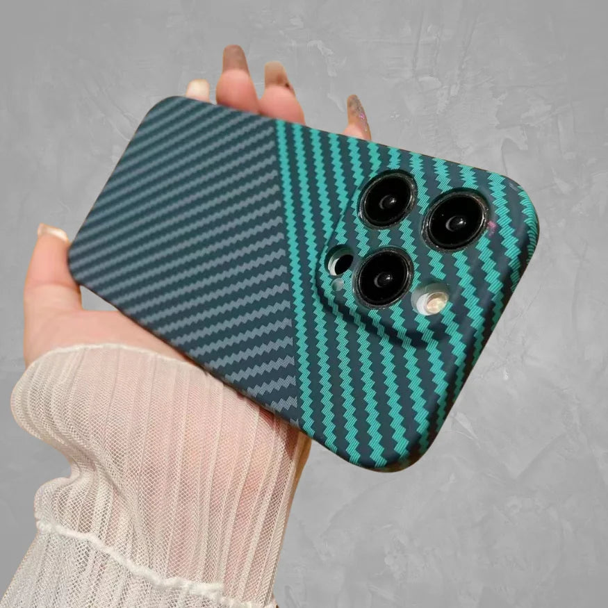 Case and Cover iPhone 11, 11 Pro, 11 Pro Max  Green and Black Side View Jade GrunX in India
