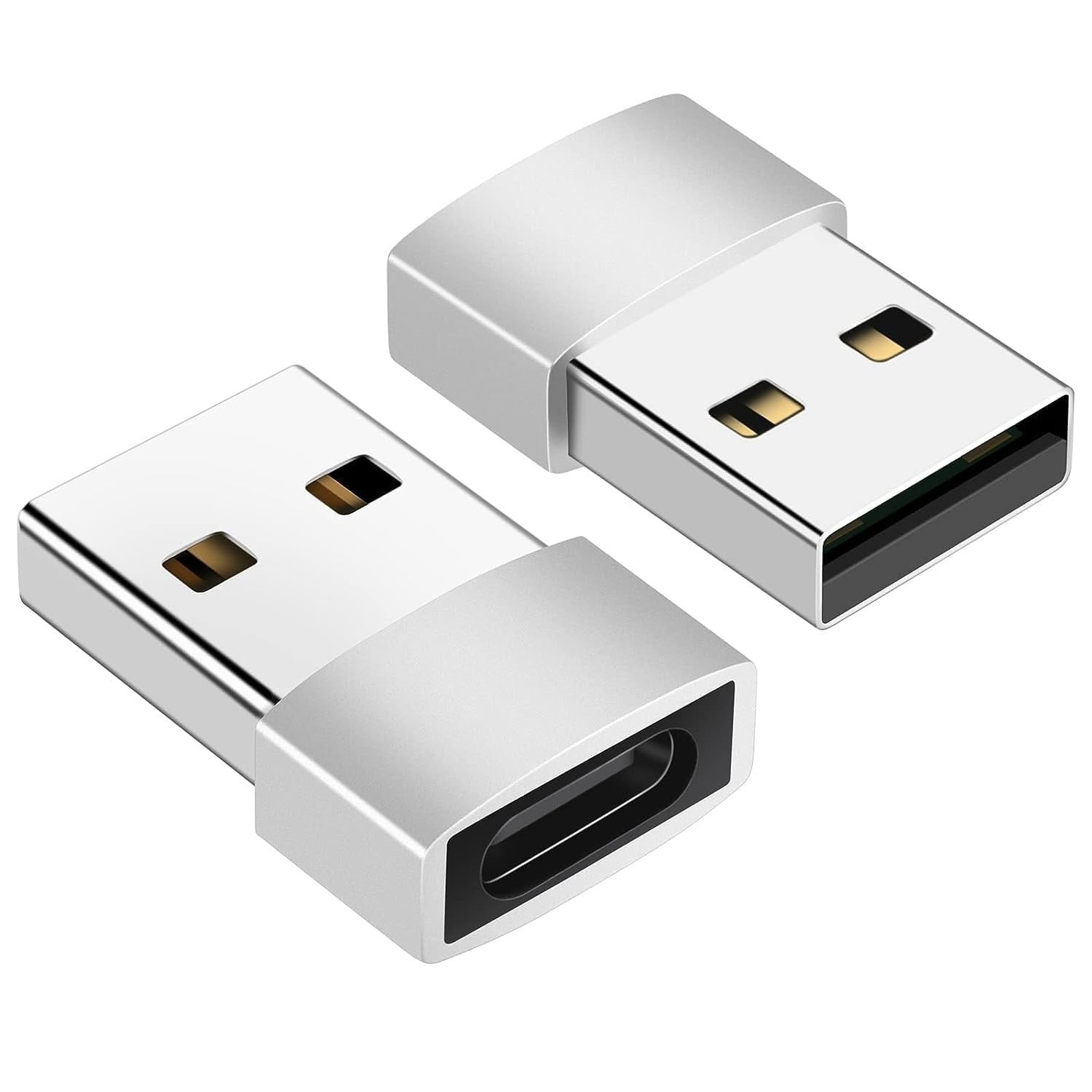 GRUNX Link USB-C to USB 3.0 OTG high-speed data transfer adapter compact metal design on Indian desk setup