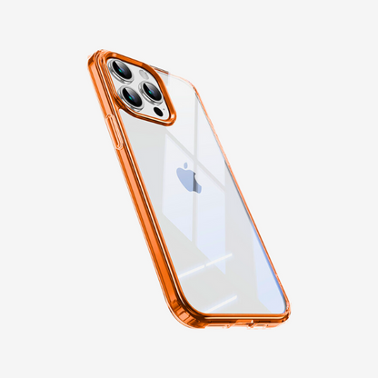 GRUNX Lotus clear iPhone case full airbag corner protection TPU frame high-rise lens protection drop test India daily use