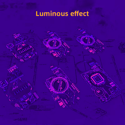 GRUNX Ocean iPhone 15 purple glow effect luminous fluorescent MagSafe case night view India