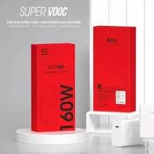 Detailed specifications of OnePlus Super VOOC 160W charger, including 5V-3A, 11V-7.3A, and 20V-6.25A output – available at GrunX