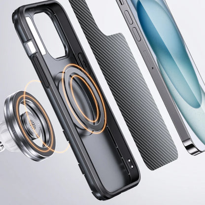 Case and Cover iPhone 14  Gray Front and Back View Robot GrunX in India