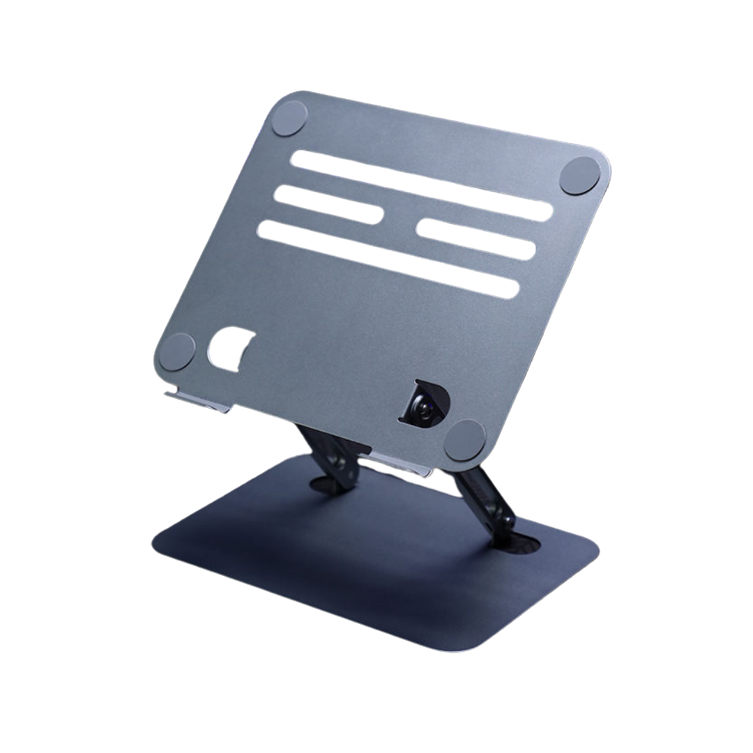 GRUNX foldable laptop stand adjustable metal MacBook stand India