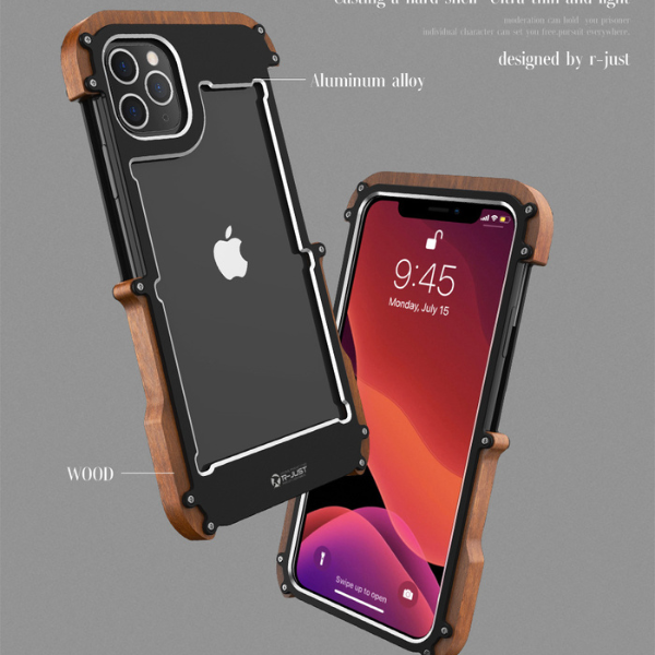 Case and Cover iPhone 14  Black Aluminum Alloy Metal Rocket GrunX in India