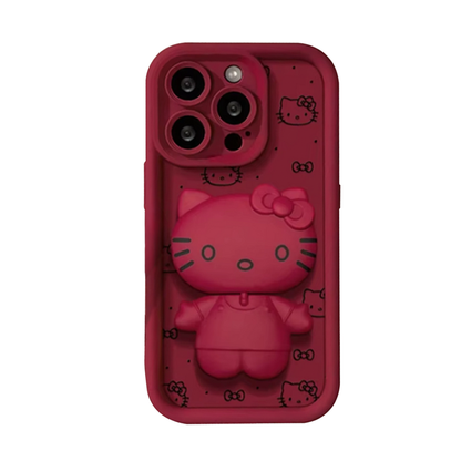 GRUNX Rose luxurious rich red colour iPhone 16 case back view UV-painted fade-proof finish India