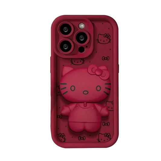 GRUNX Rose luxurious rich red colour iPhone 16 case back view UV-painted fade-proof finish India