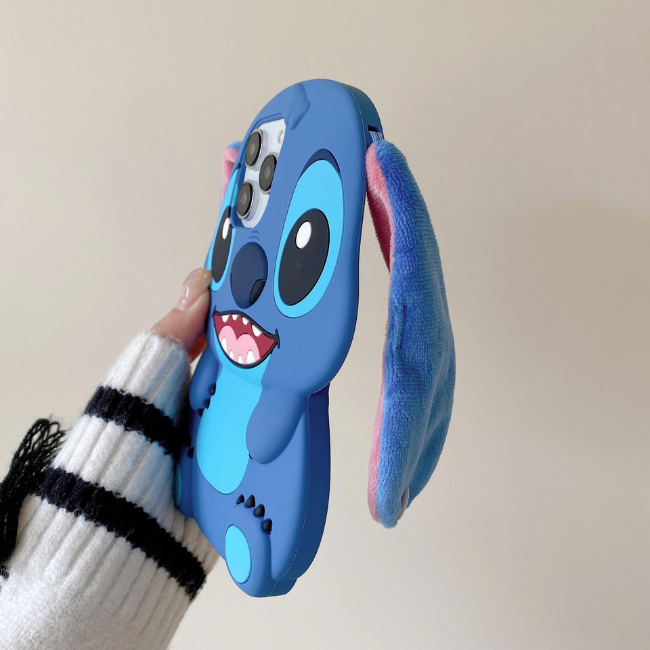 GRUNX Roxy Stitch 3D iPhone case multiple vibrant colour variants laid out showing full range India