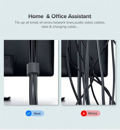 Cable Ties Black Showing Neat vs Messy Spider  GrunX in India