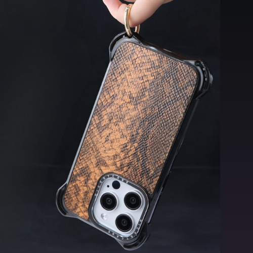 Case and Cover iPhone 13 Pro Max  Snake-Skin Metal Ring Attachment Tiger GrunX in India