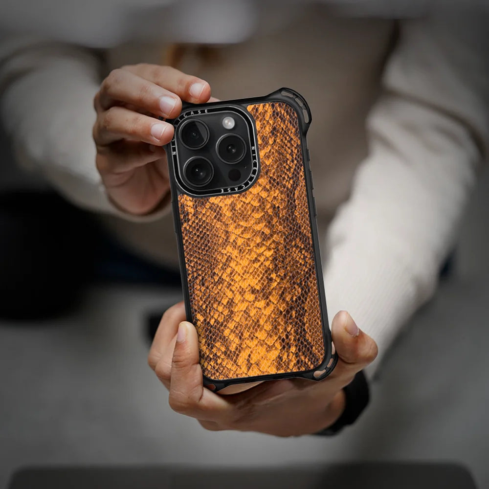 Premium leather iphone case unique corner shockproof protection GRUNX India
