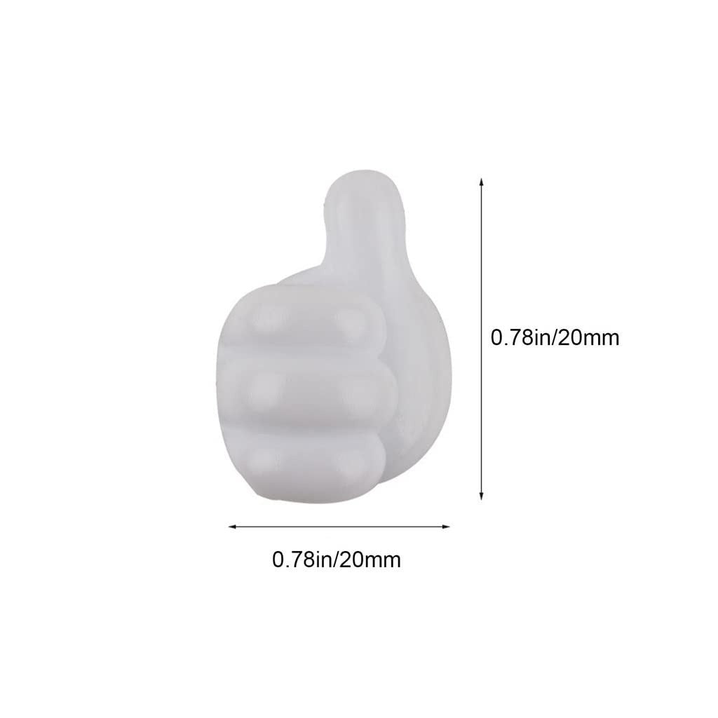 White ceramic vase with dimensions indicated on a white background