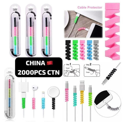 Packaging of Twist Premium Cable Protector, emphasizing its premium quality and suitability as a gift – available at GrunX