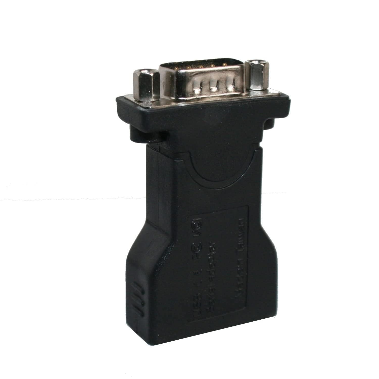 USB to RS232 DB9 9-pin male adapter with USB Type-B connector