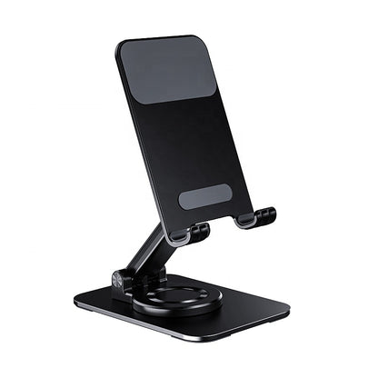 GRUNX Vista portable tablet and phone stand with adjustable viewing angle on office desk
