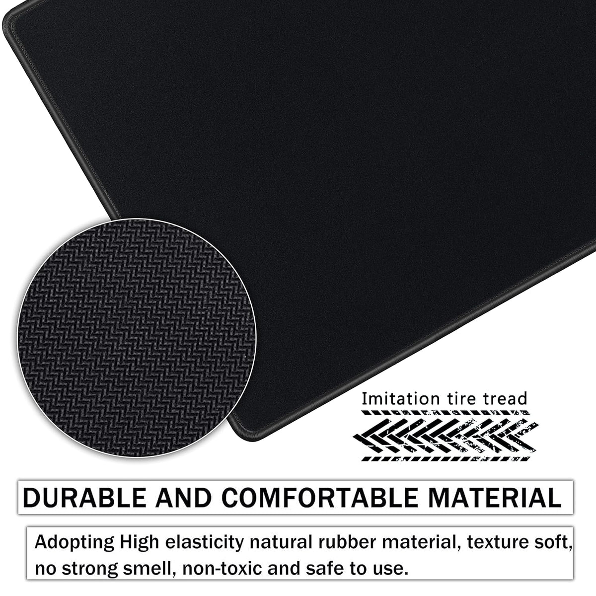 XXXXXL Mouse Pad (120x60cm) Gaming Desk Mat, Anti-Slip Waterproof