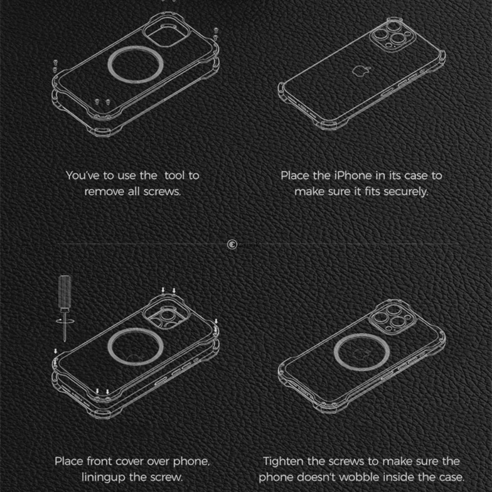 GRUNX Xman aluminum alloy carbon fiber iPhone case anti-slip grip lifestyle shot India